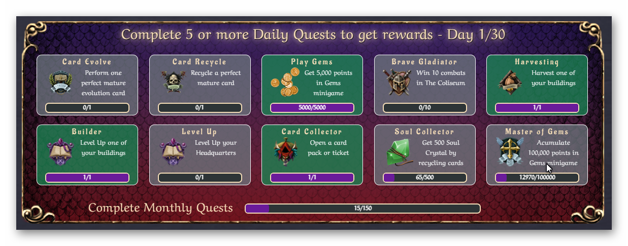 Daily Quests